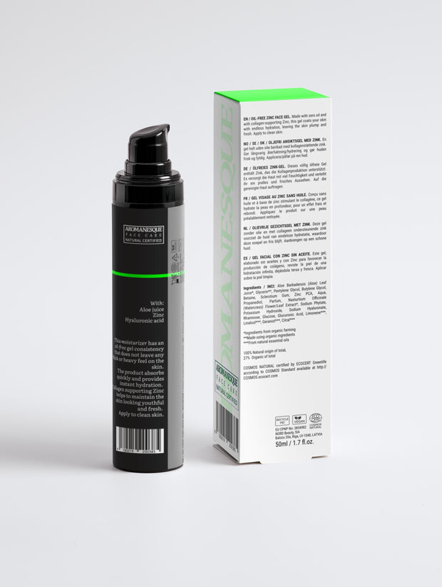 Aromanesque Oil-Free Zinc Face Gel For Men-3